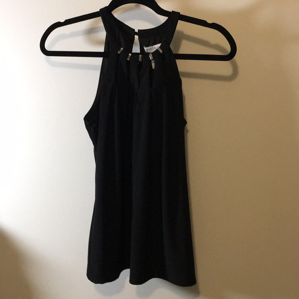 Fitted White House black market halter top